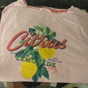 Pink Citrus Graphic Tee